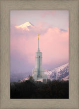 Load image into Gallery viewer, Mount Timpanogos Temple Winter Peaks
