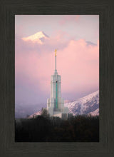 Load image into Gallery viewer, Mount Timpanogos Temple Winter Peaks
