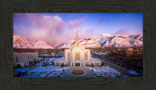 Load image into Gallery viewer, Ogden Winter Sunset Aerial
