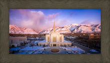 Load image into Gallery viewer, Ogden Winter Sunset Aerial
