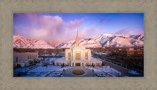 Load image into Gallery viewer, Ogden Winter Sunset Aerial

