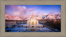 Load image into Gallery viewer, Ogden Winter Sunset Aerial
