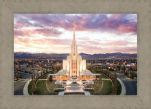 Load image into Gallery viewer, Oquirrh Mountain Aerial Sunset
