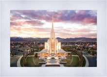 Load image into Gallery viewer, Oquirrh Mountain Aerial Sunset

