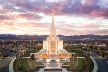 Load image into Gallery viewer, Oquirrh Mountain Aerial Sunset
