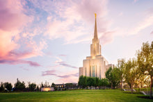 Load image into Gallery viewer, Oquirrh Mountain Pastel Sunset
