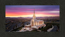 Load image into Gallery viewer, Oquirrh Mountain Pink Sunset Aerial
