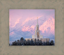 Load image into Gallery viewer, Payson Temple Winter Evening
