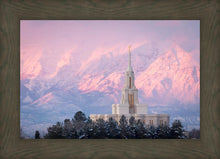 Load image into Gallery viewer, Payson Temple Winter Evening
