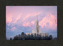 Load image into Gallery viewer, Payson Temple Winter Evening
