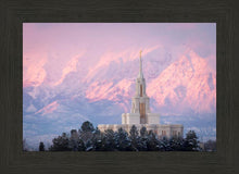 Load image into Gallery viewer, Payson Temple Winter Evening
