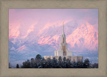 Load image into Gallery viewer, Payson Temple Winter Evening
