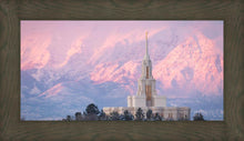 Load image into Gallery viewer, Payson Temple Winter Evening
