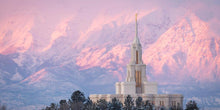 Load image into Gallery viewer, Payson Temple Winter Evening
