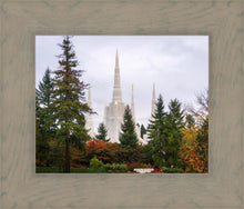 Load image into Gallery viewer, Portland Temple Forest Through The Trees
