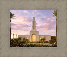 Load image into Gallery viewer, Redlands Temple Fountain Sunset
