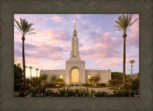 Load image into Gallery viewer, Redlands Temple Fountain Sunset

