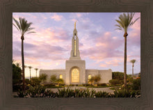 Load image into Gallery viewer, Redlands Temple Fountain Sunset
