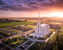 Load image into Gallery viewer, Rexburg Evening from on High
