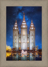 Load image into Gallery viewer, Salt Lake Starry Night Nativity
