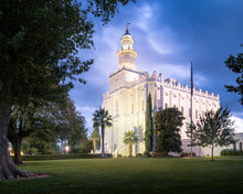 Load image into Gallery viewer, St. George Blue Hour Panorama
