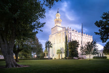 Load image into Gallery viewer, St. George Blue Hour Panorama
