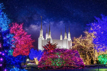 Load image into Gallery viewer, Washington DC Temple Christmas Lights
