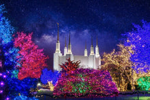 Load image into Gallery viewer, Washington DC Temple Christmas Lights
