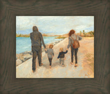 Load image into Gallery viewer, Family Walk On The Beach
