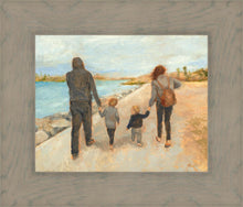 Load image into Gallery viewer, Family Walk On The Beach

