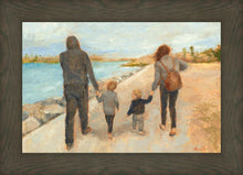Load image into Gallery viewer, Family Walk On The Beach
