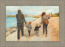 Load image into Gallery viewer, Family Walk On The Beach
