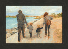 Load image into Gallery viewer, Family Walk On The Beach
