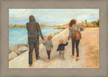 Load image into Gallery viewer, Family Walk On The Beach
