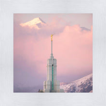 Load image into Gallery viewer, Mount Timpanogos Temple Winter Peaks

