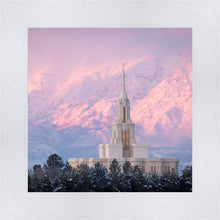 Load image into Gallery viewer, Payson Temple Winter Evening
