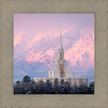 Load image into Gallery viewer, Payson Temple Winter Evening
