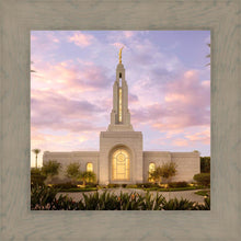 Load image into Gallery viewer, Redlands Temple Fountain Sunset

