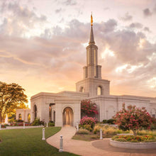 Load image into Gallery viewer, Sacramento Temple Sunset Panorama
