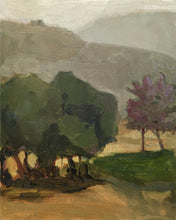 Load image into Gallery viewer, Golden Mountain Light Original Artwork
