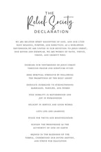 Load image into Gallery viewer, The Relief Society Declaration
