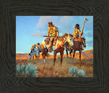 Load image into Gallery viewer, Watching Their Back Trail
