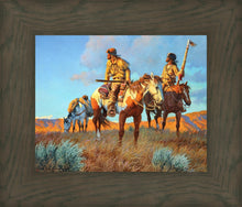 Load image into Gallery viewer, Watching Their Back Trail
