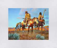 Load image into Gallery viewer, Watching Their Back Trail
