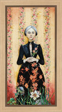 Load image into Gallery viewer, Thistles And Lilies Abigail Starbuck Coffin
