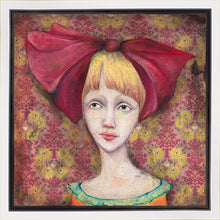 Load image into Gallery viewer, Clara Thoughtfully Considered Whether Or Not Her Red Ribbon Truly Brought Her Luck
