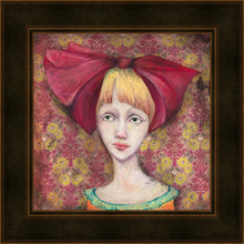 Load image into Gallery viewer, Clara Thoughtfully Considered Whether Or Not Her Red Ribbon Truly Brought Her Luck
