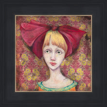 Load image into Gallery viewer, Clara Thoughtfully Considered Whether Or Not Her Red Ribbon Truly Brought Her Luck
