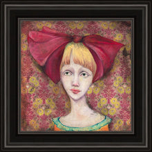 Load image into Gallery viewer, Clara Thoughtfully Considered Whether Or Not Her Red Ribbon Truly Brought Her Luck
