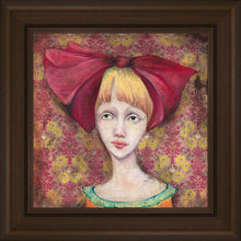 Load image into Gallery viewer, Clara Thoughtfully Considered Whether Or Not Her Red Ribbon Truly Brought Her Luck
